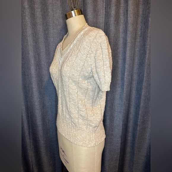 Vintage Short Sleeve Sweater - Picture 4 of 6